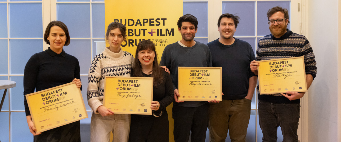 Átadták a Budapest Debut Film Forum díjait